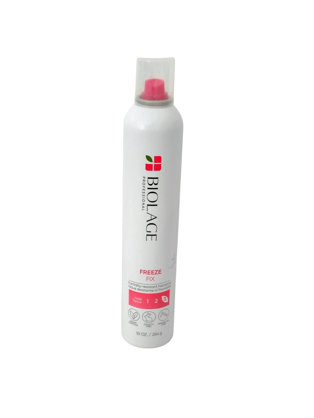 Biolage Freeze Fix Humidity Resistant Hair Spray Max Hold Tenue 3 Pink 10 oz